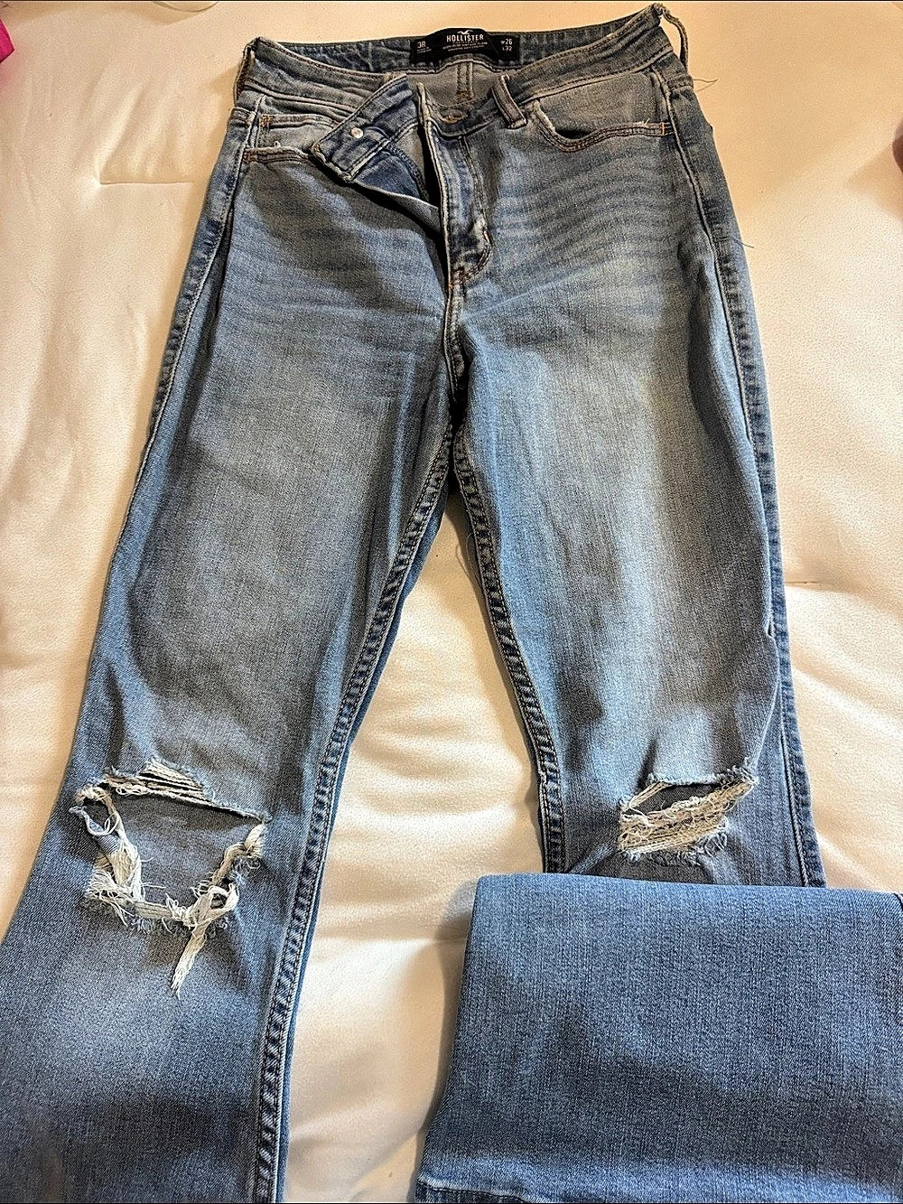 Hollister Women's Boot Cut Blue Jeans